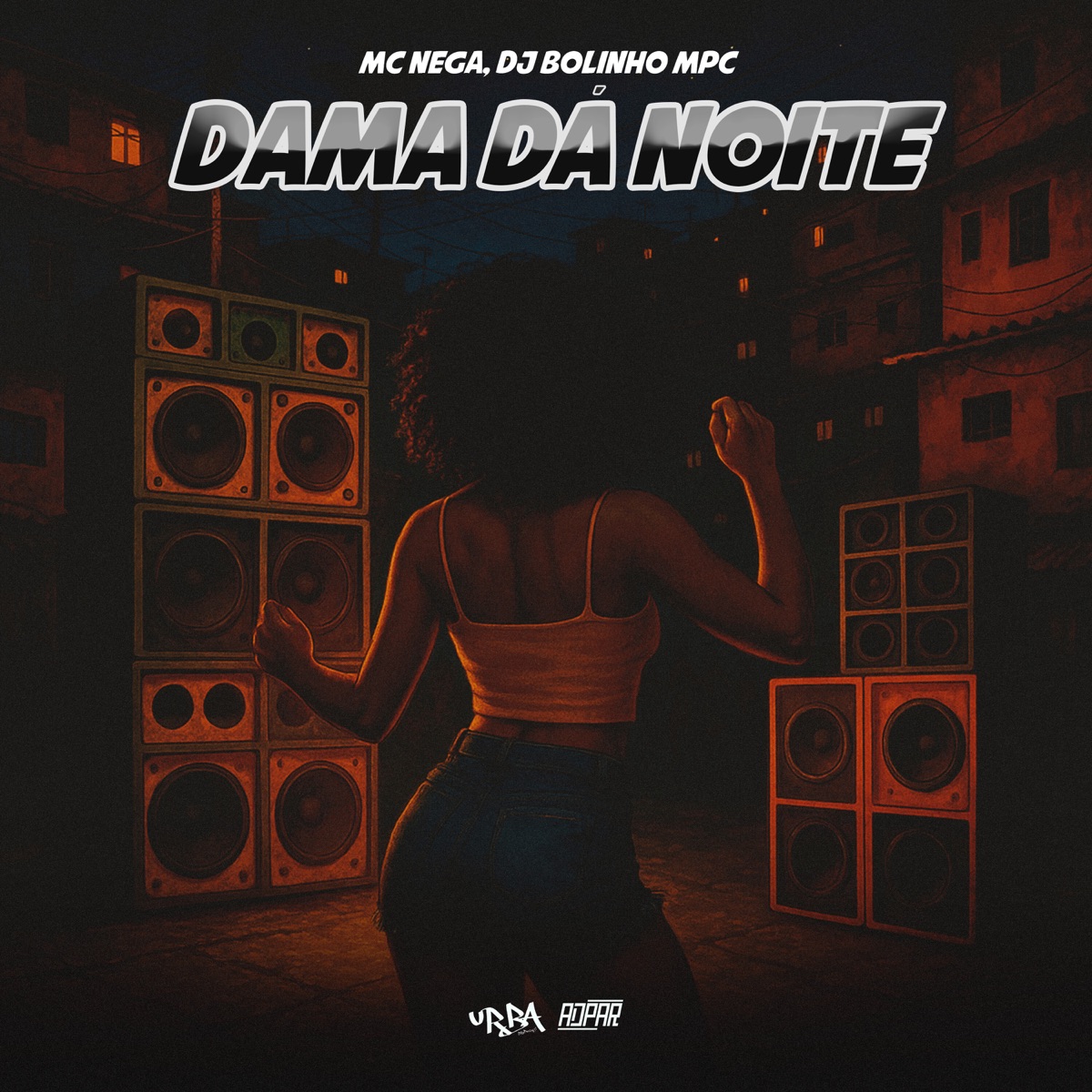 Dama da noite - Single by Mc Nega album cover