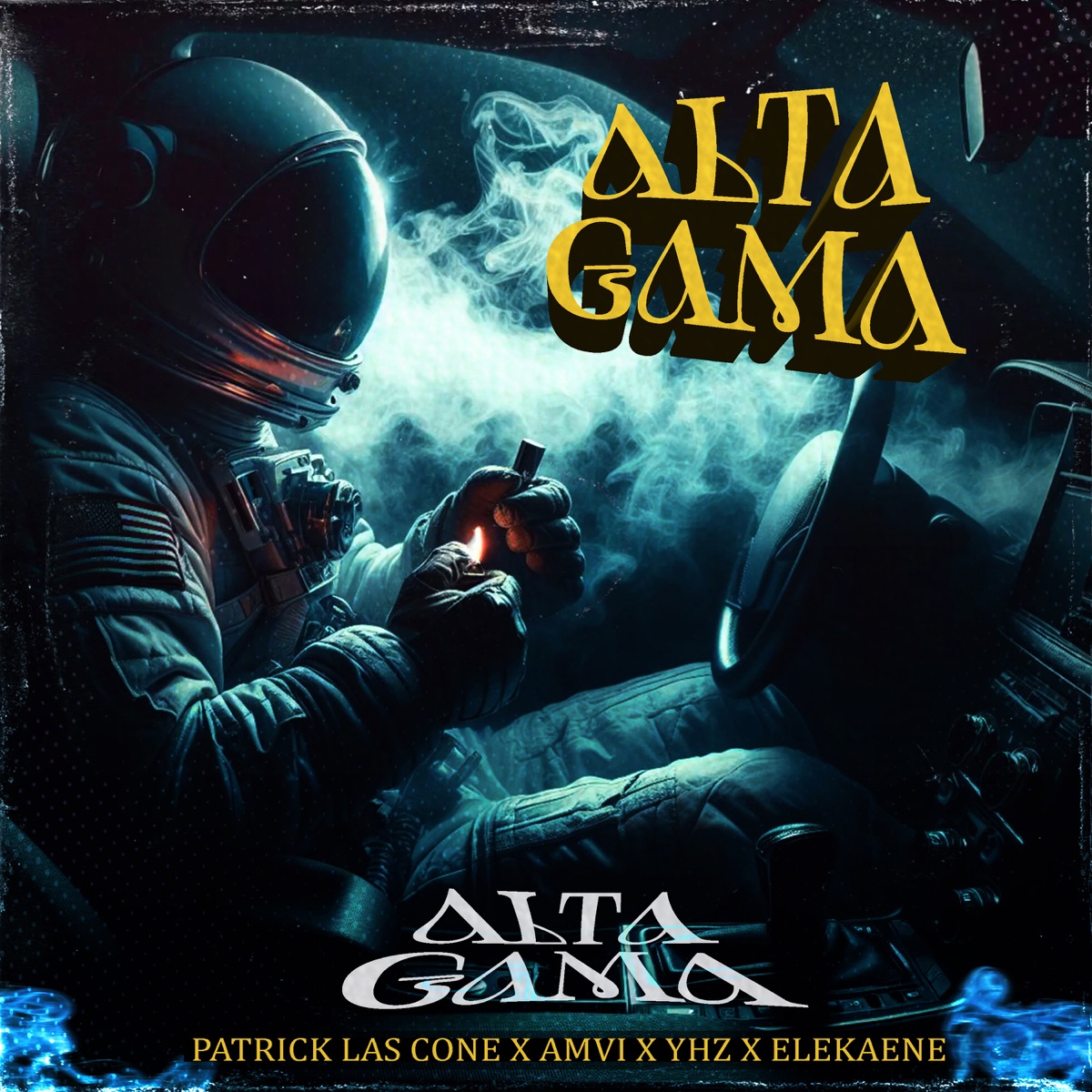 Alta Gama (feat. ELEKAENE, Amvi & YHZ) - Single by Patrick las cone album cover