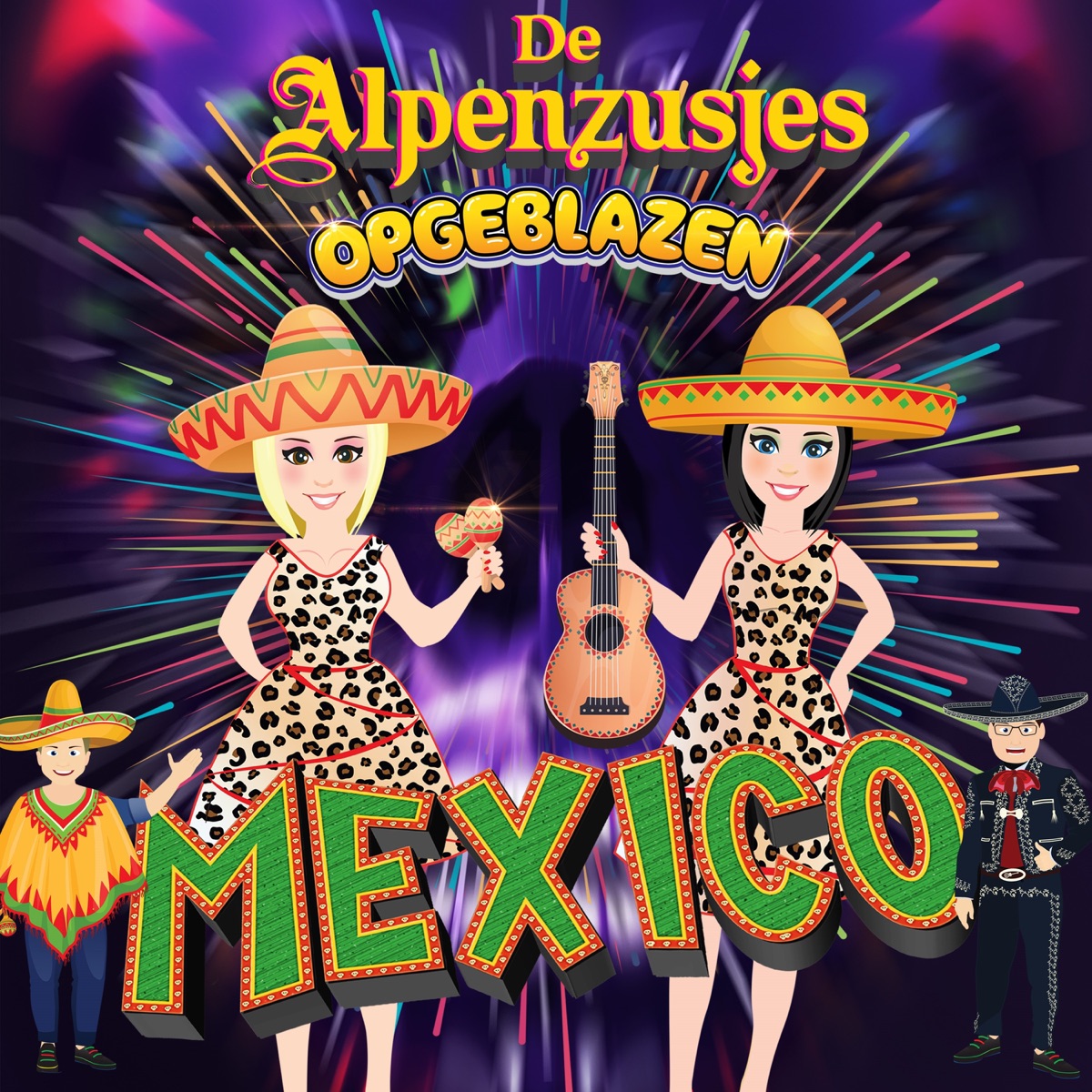 Mexico - Single by De Alpenzusjes & Opgeblazen album cover