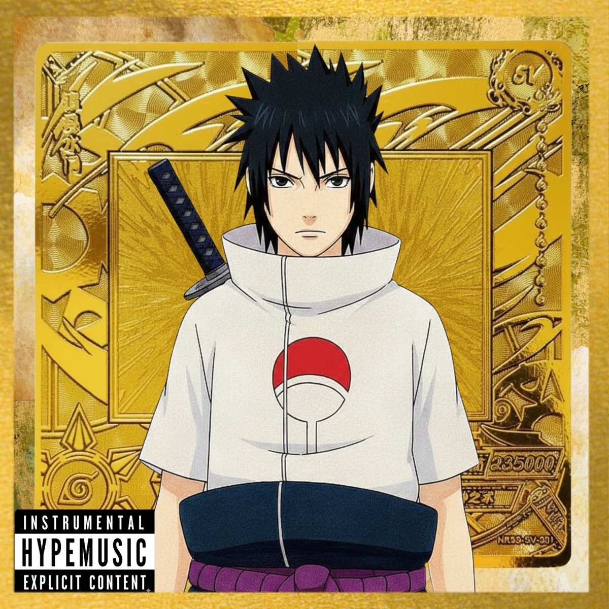 gold card - S4SUKE instrumental - Single by Hype Music, Animebeats & 12LOFI album cover