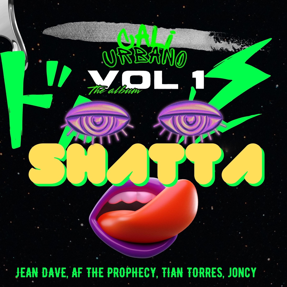 SHATTA (Vol.1) (feat. Jean Dave, AF The prophecy, Tían Torres, J Oncy & Inzox DJ) - Single by Caliurbano album cover