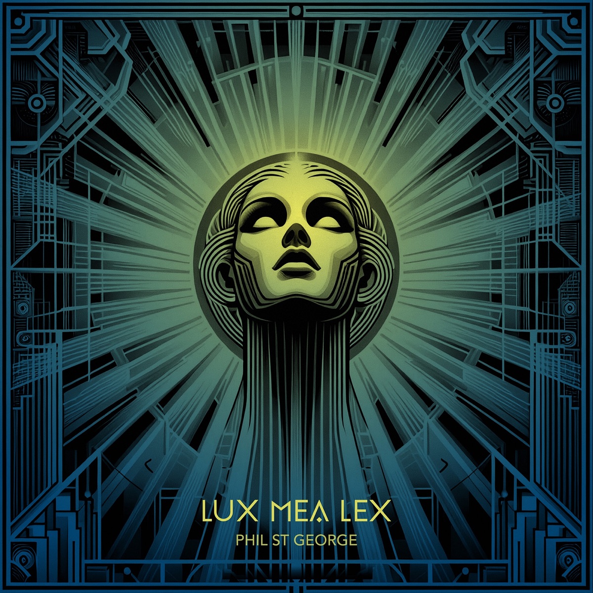 Lux Mea Lex by Phil St George album cover