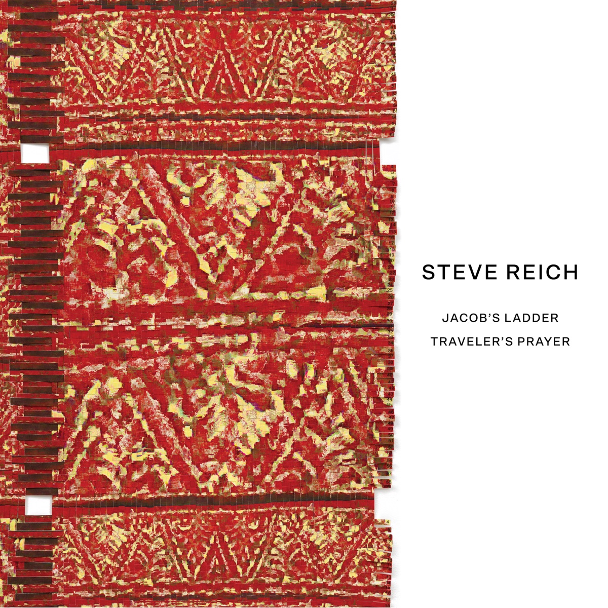 Steve Reich: Jacob's Ladder/Traveler's Prayer by Synergy Vocals album cover