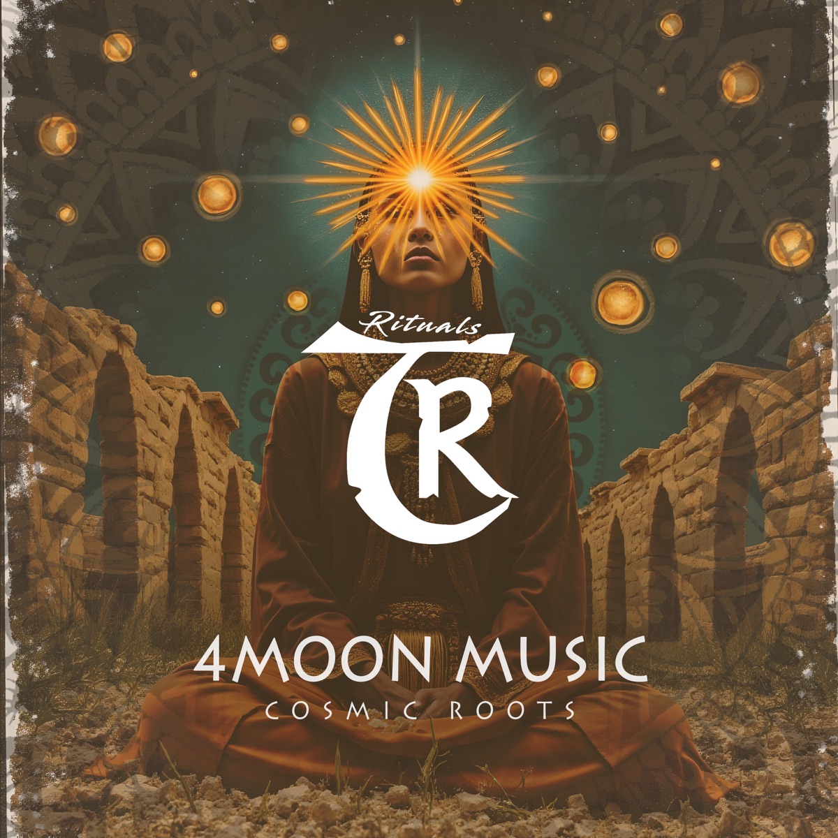 Cosmic Roots by 4Moon Music & Tibetania album cover
