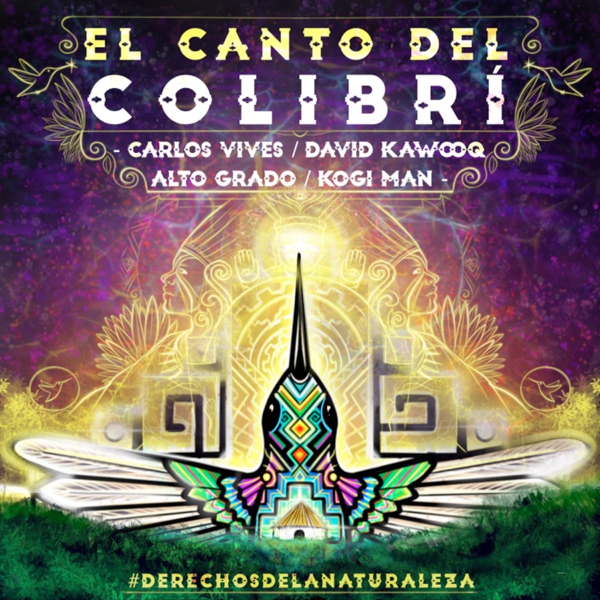 El Canto del Colibrí (feat. Alto Grado) - Single by David Kawooq, Carlos Vives & KOGIMAN album cover