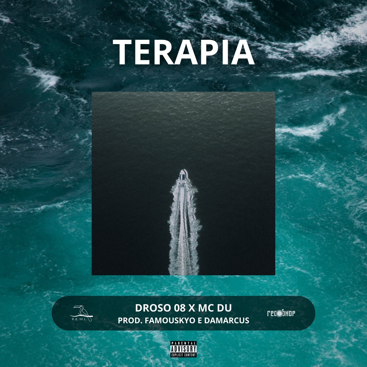 Terapia - Ponte Aérea (feat. Damarcus & MC Du) - Single by Droso 08 & FamousKyo album cover