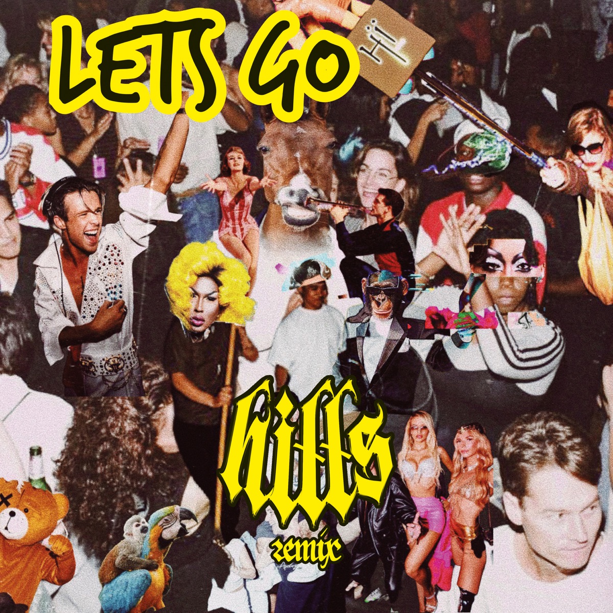 LET'S GO (HILLS REMIX) - Single by Jaden Bojsen, Sami Brielle & HILLS album cover