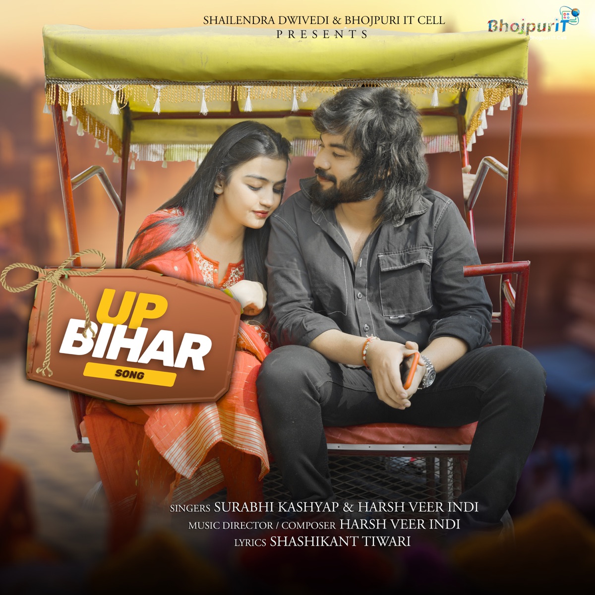 UP Bihar Song - Single by Surabhi Kashyap & Harsh Veer Indi album cover
