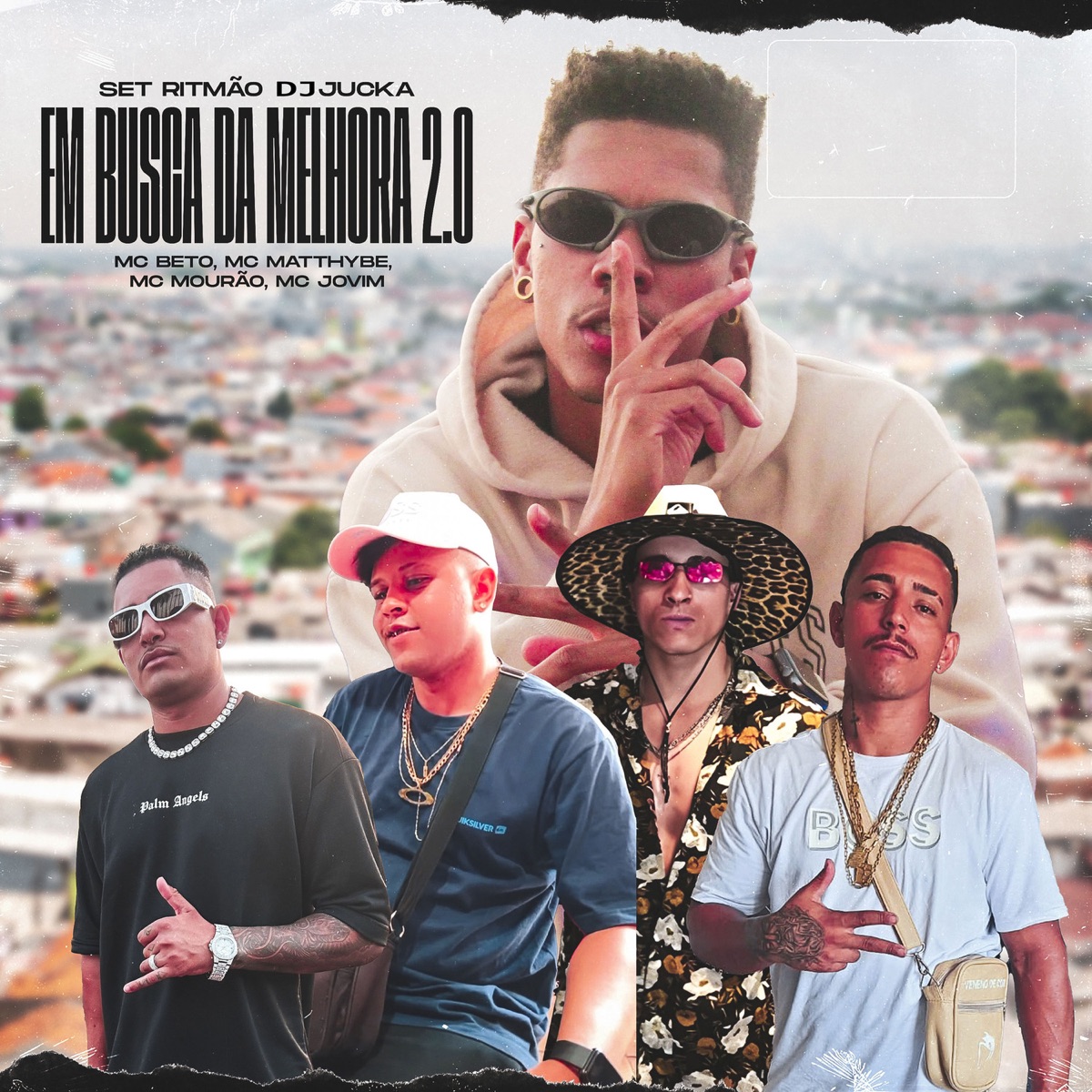 Set Ritmão: Em Busca da Melhora 2.0 (feat. MC MatthyBe, Mc Mourão & Mc Jovim) - Single by DJ Jucka, Set Ritmão & MC Beto album cover