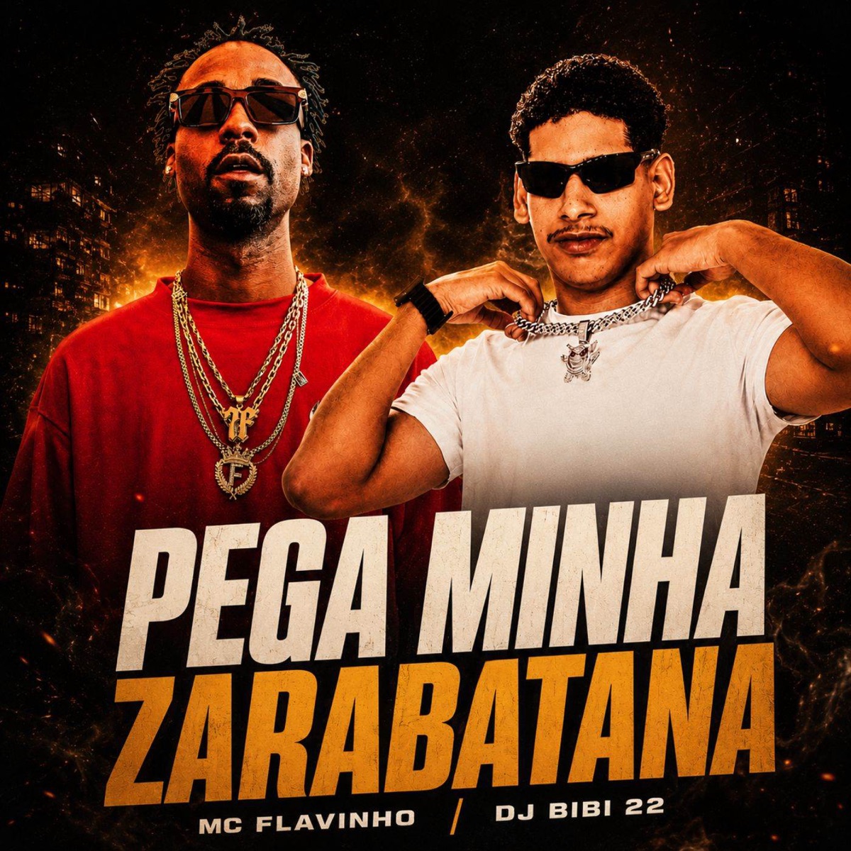 Pega minha Zarabatana - Single by DJ Bibi 22 & MC Flavinho album cover