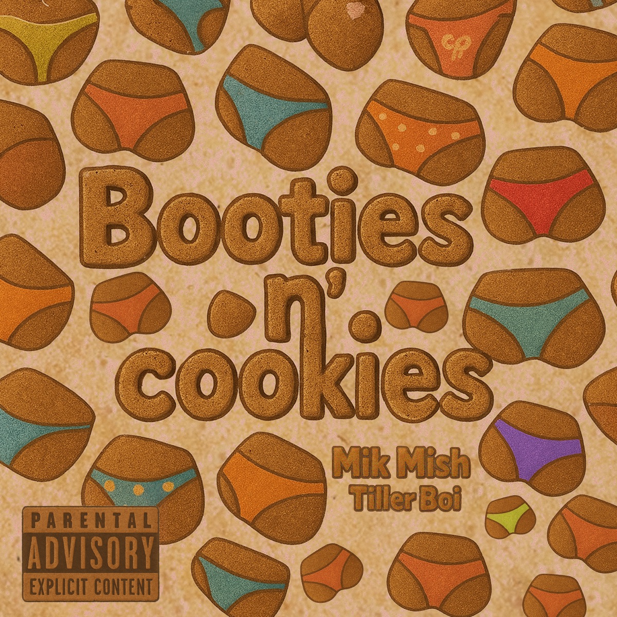 Booties n' Cookies - Single by Mik Mish & Tiller Boi album cover