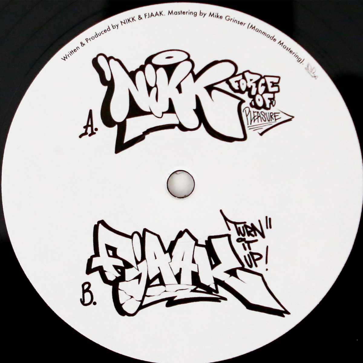 Force of Pleasure / Turn it Up - Single by NIKK & FJAAK album cover