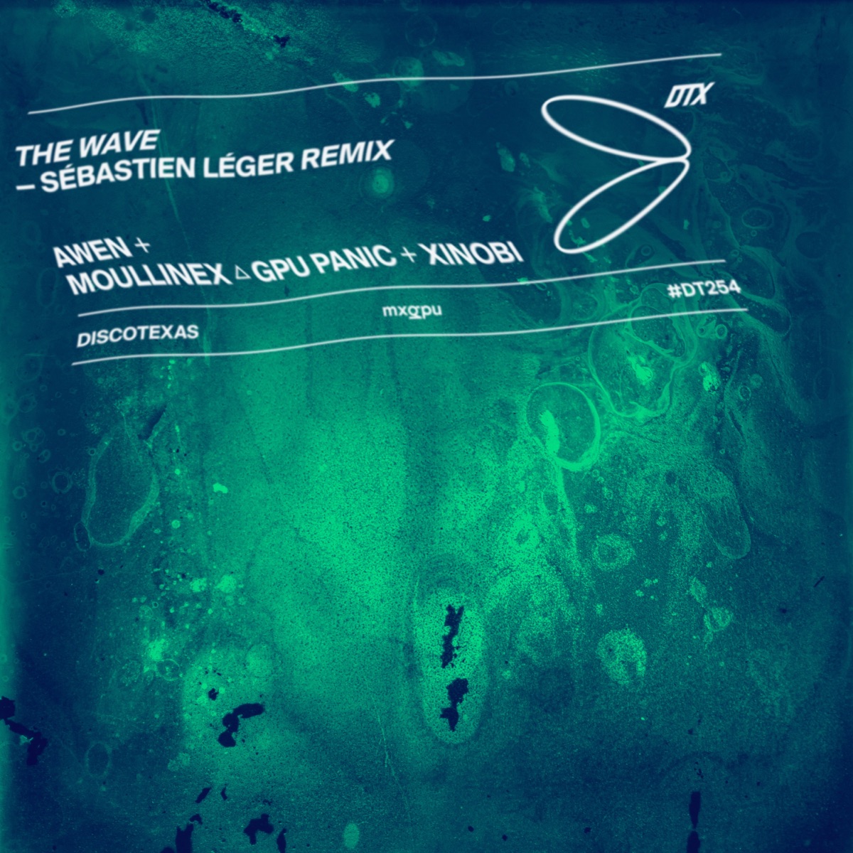 The Wave (feat. MXGPU) [Sébastien Léger Remix] - Single by Moullinex, GPU Panic, AWEN & Xinobi album cover