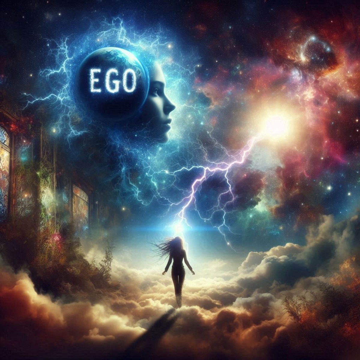Ego Grande / Mundo Pequeno - Single by DJ MTHS & MC ZS album cover