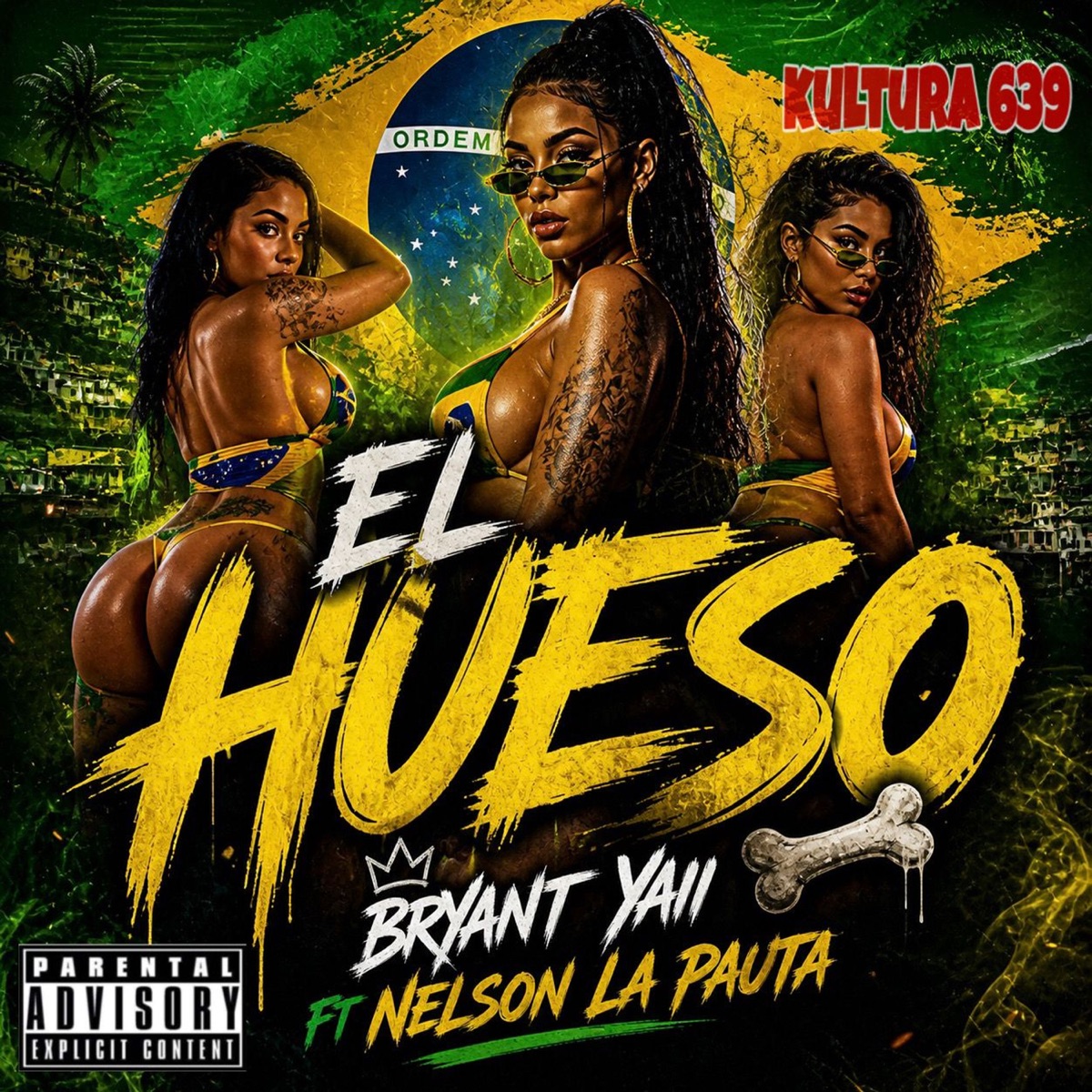 El Hueso (feat. Nelson La Pauta HD) - Single by KULTURA 639 & Bryant Yaii album cover