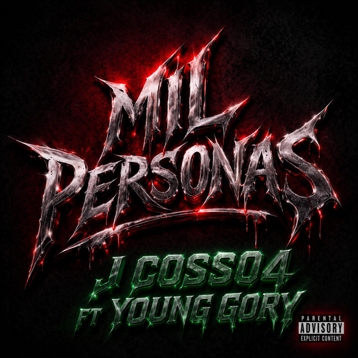 MIL PERSONAS (feat. YUVNG GORY) - Single by J Coss04 album cover