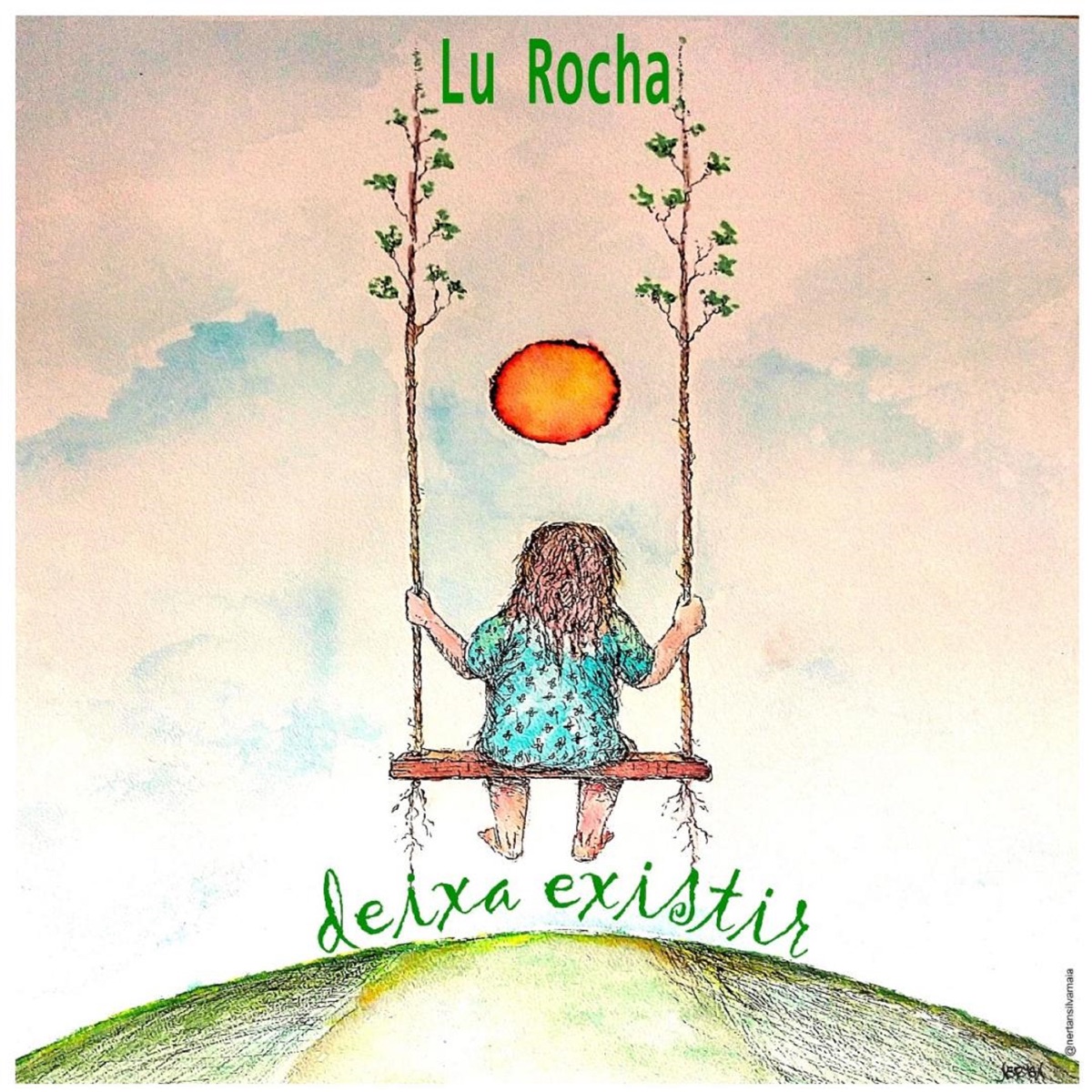 Deixa Existir - Single by Lu Rocha album cover