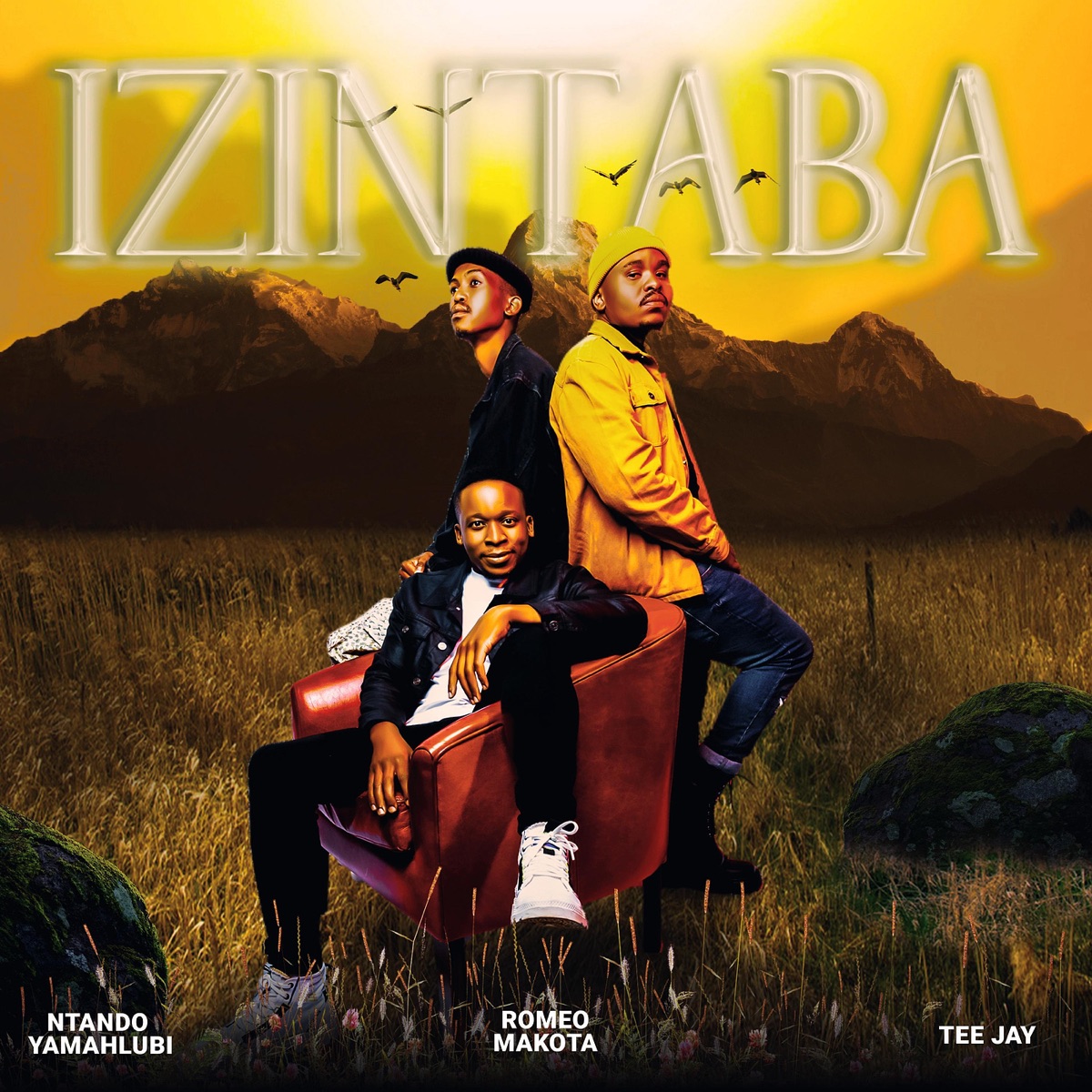Izintaba - Single by Romeo Makota, Tee Jay & Ntando Yamahlubi album cover