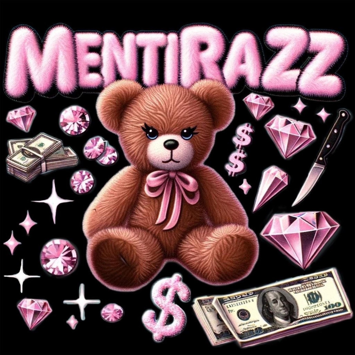 MENTiRAzZ (feat. Hermoxxa & Varela El Varón) - Single by xsaurvio album cover