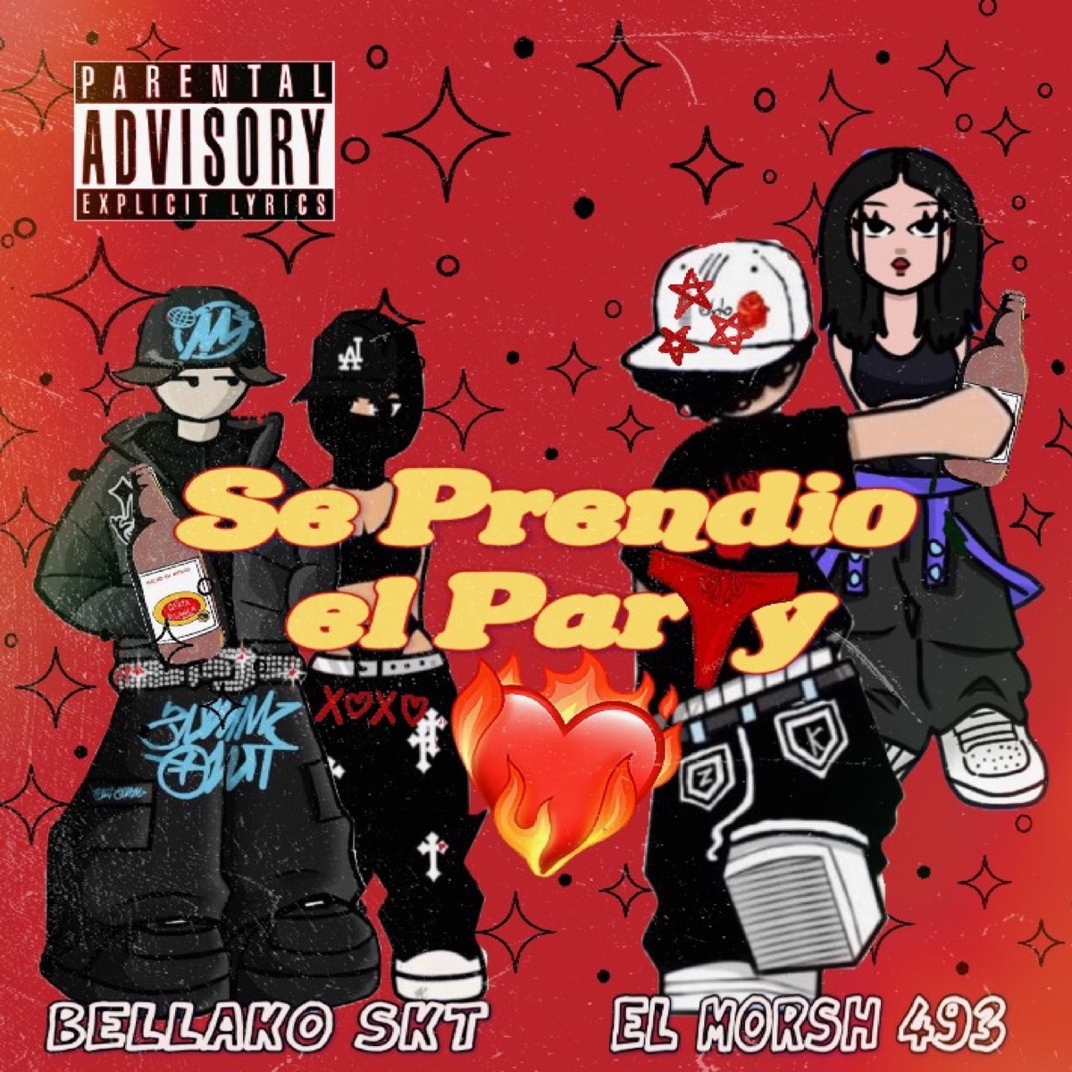 Se Prendio El Party - Single by bellako skt & El MORSH 493 album cover