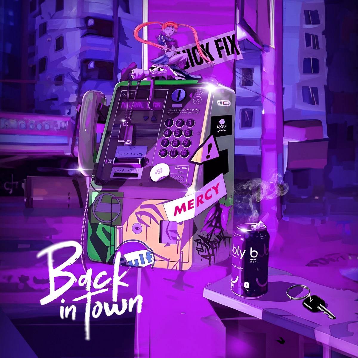 Back In Town - Single by Mercy album cover