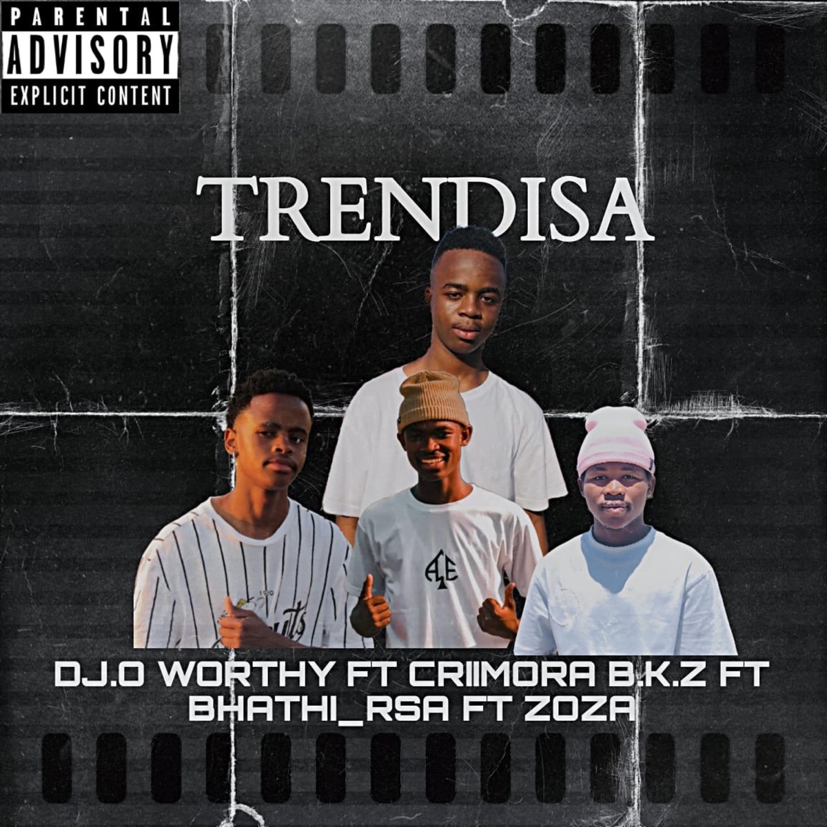 TrenDisa (feat. Criimora b.k.z, Bhathi RSA & Zoza) - Single by DJ.O_WORTHY album cover
