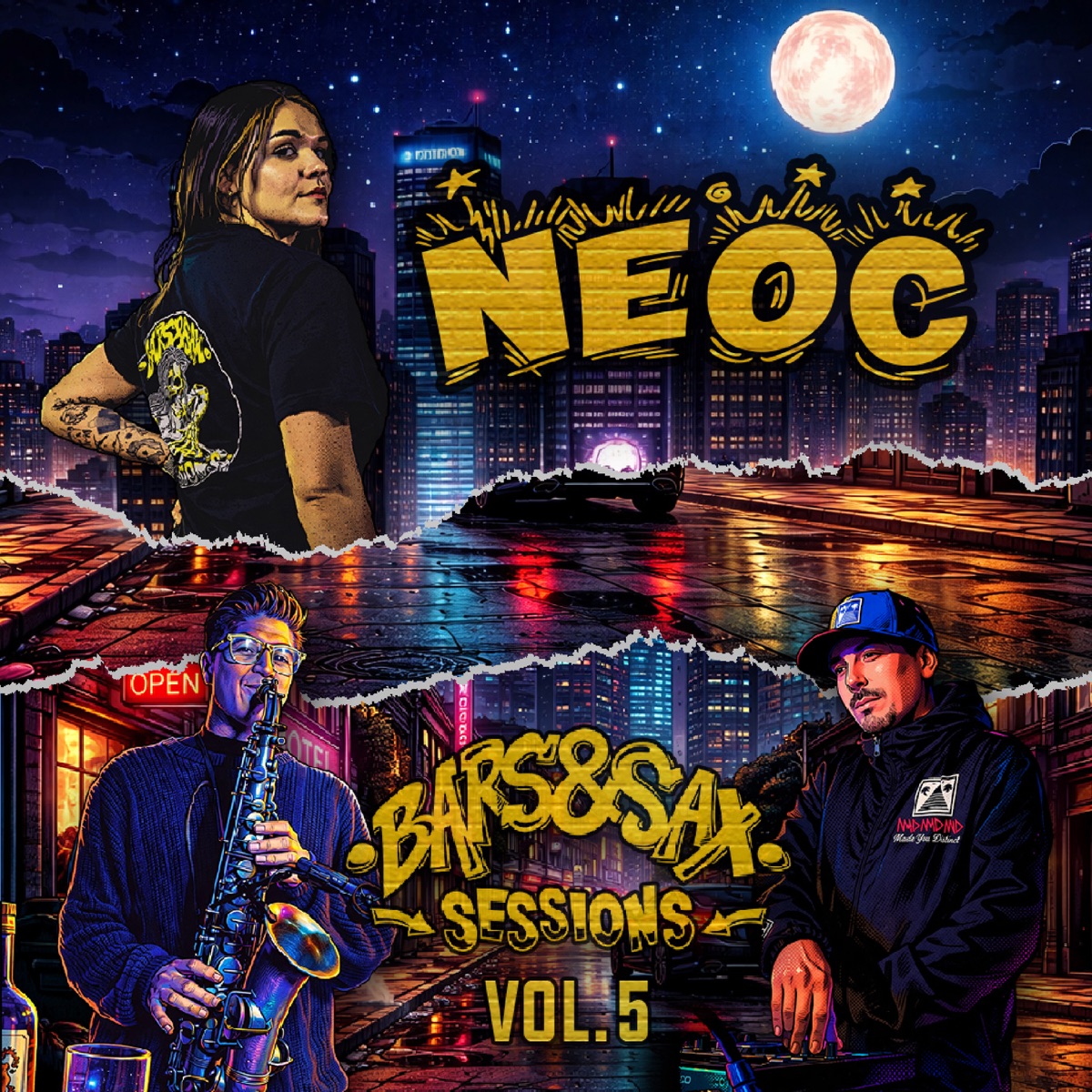 Neoc: Bars And Sax Sessions, Vol. 5 - Single by Bars and sax sessions album cover