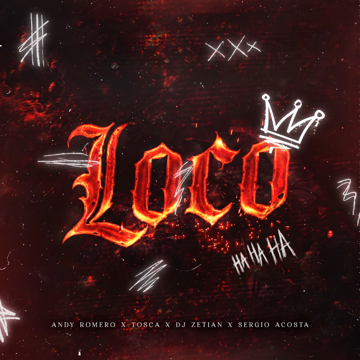 Loco - Single by Andy Romero, TOSCA, DJ Zetian & Sergio Acosta album cover