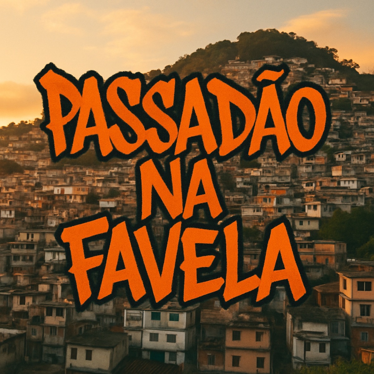 Passadão na Favela - Single by Torinho & Digão, MC Luke CJ, Jus-T on the beat & Lui-V no beat album cover