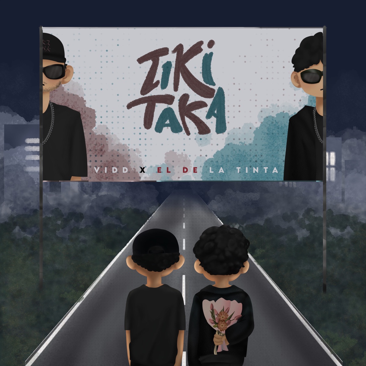TIKITAKA - Single by ViddKid & EL DE LA TINTA album cover