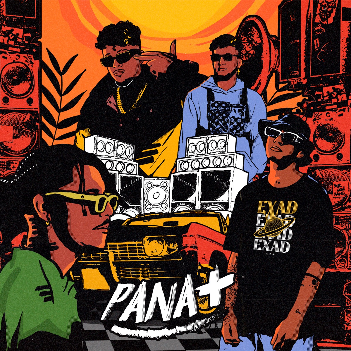 Pana + (feat. Lupa & Exo Music) - Single by OXE, DaVinci & Jey F album cover