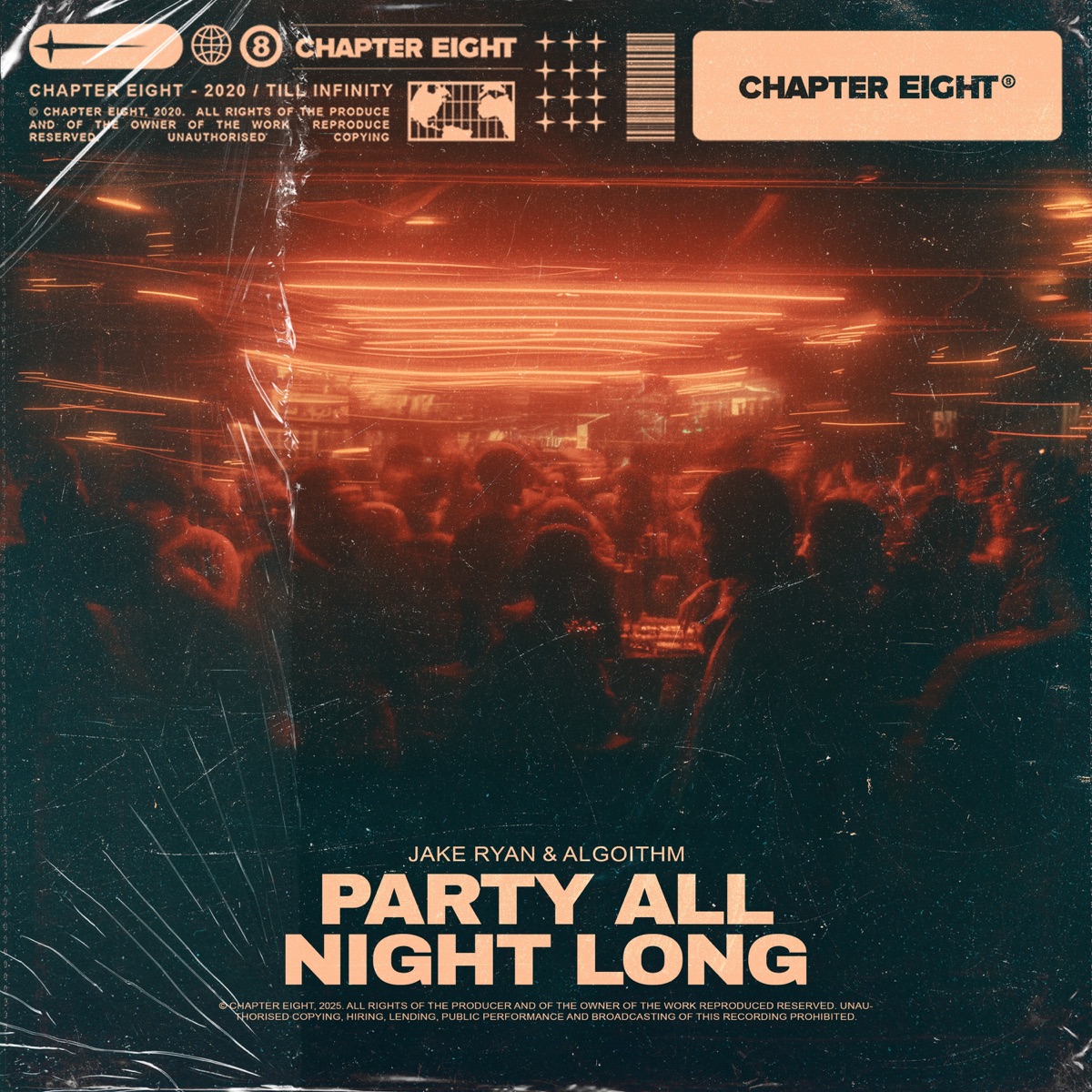 Party All Night Long - Single by Jake Ryan & Algoithm album cover