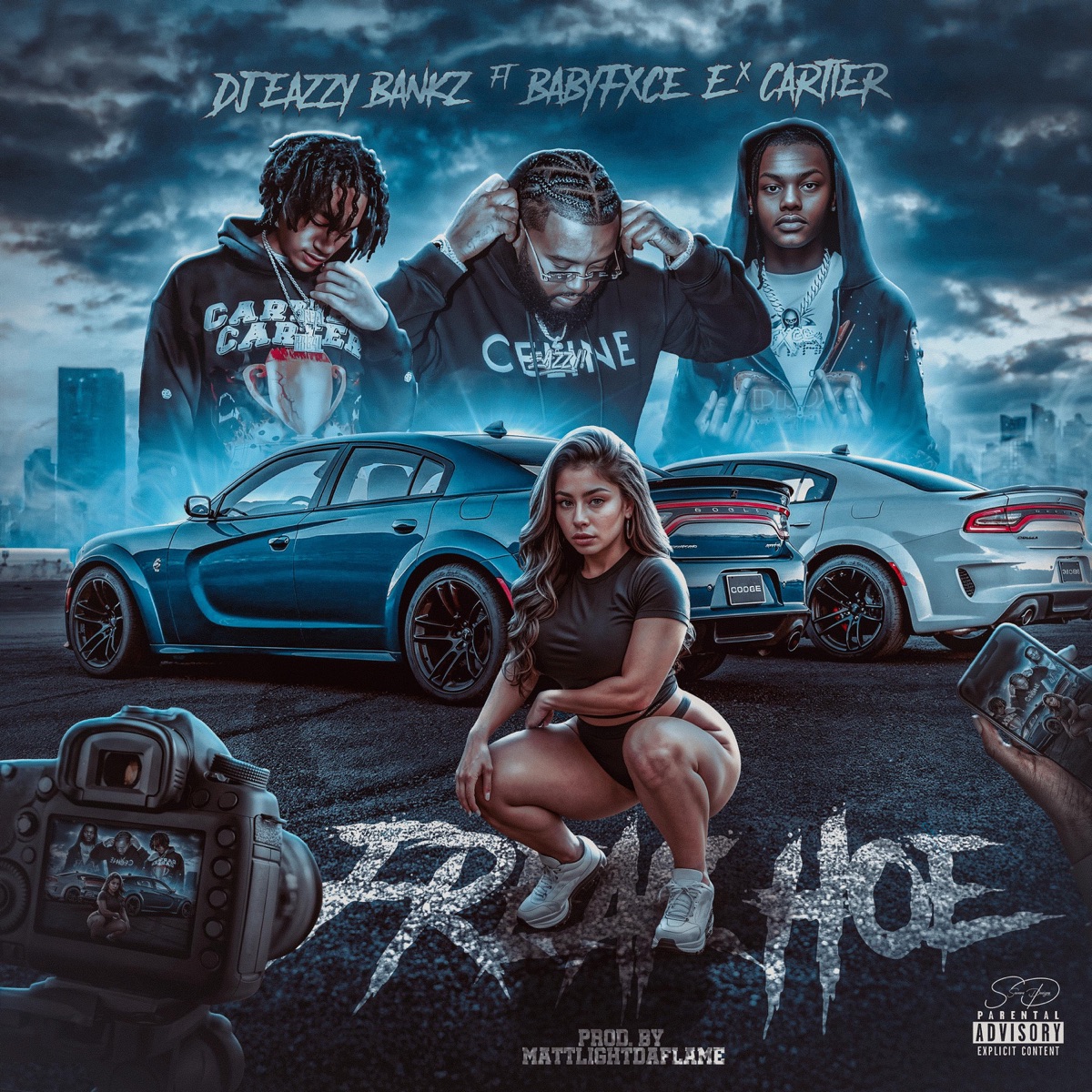 Freak Hoe (feat. Babyfxce E & Cartier) - Single by DJ Eazzy Bankz album cover artwork