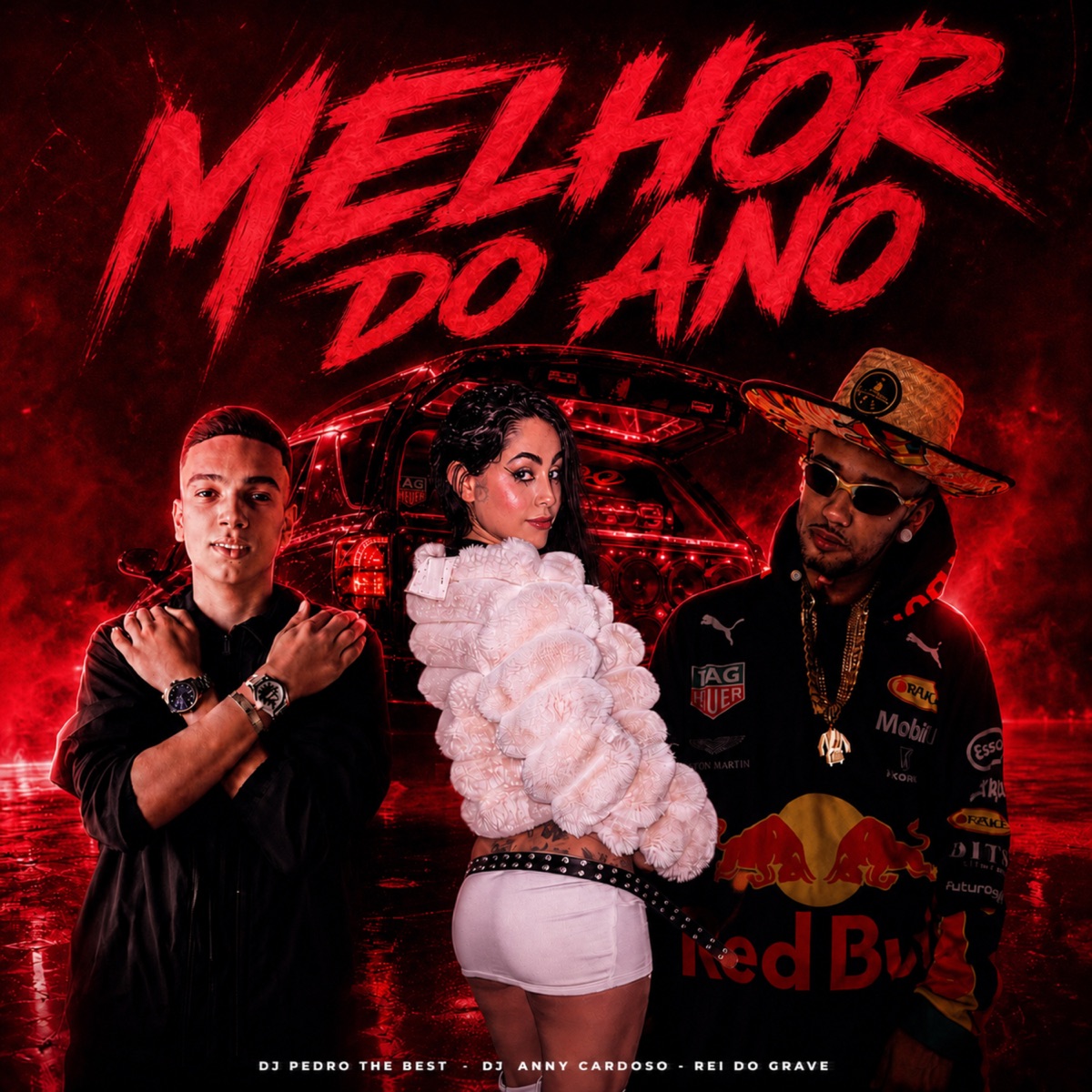 Melhor do Ano (Eletrofunk) - Single by DJ ANNY CARDOSO & Rei Do Grave album cover