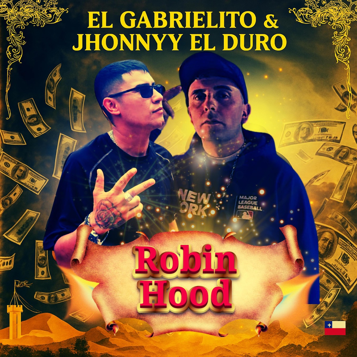 ROBIN HOOD (feat. Jhonnyy el duro) - Single by el gabrielito album cover