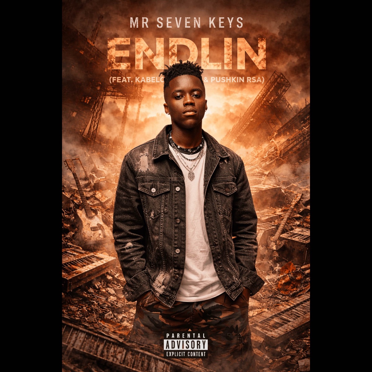 Endlin (feat. Pushkin RSA & Kabelo Sings) - Single by Mr Seven Keys album cover