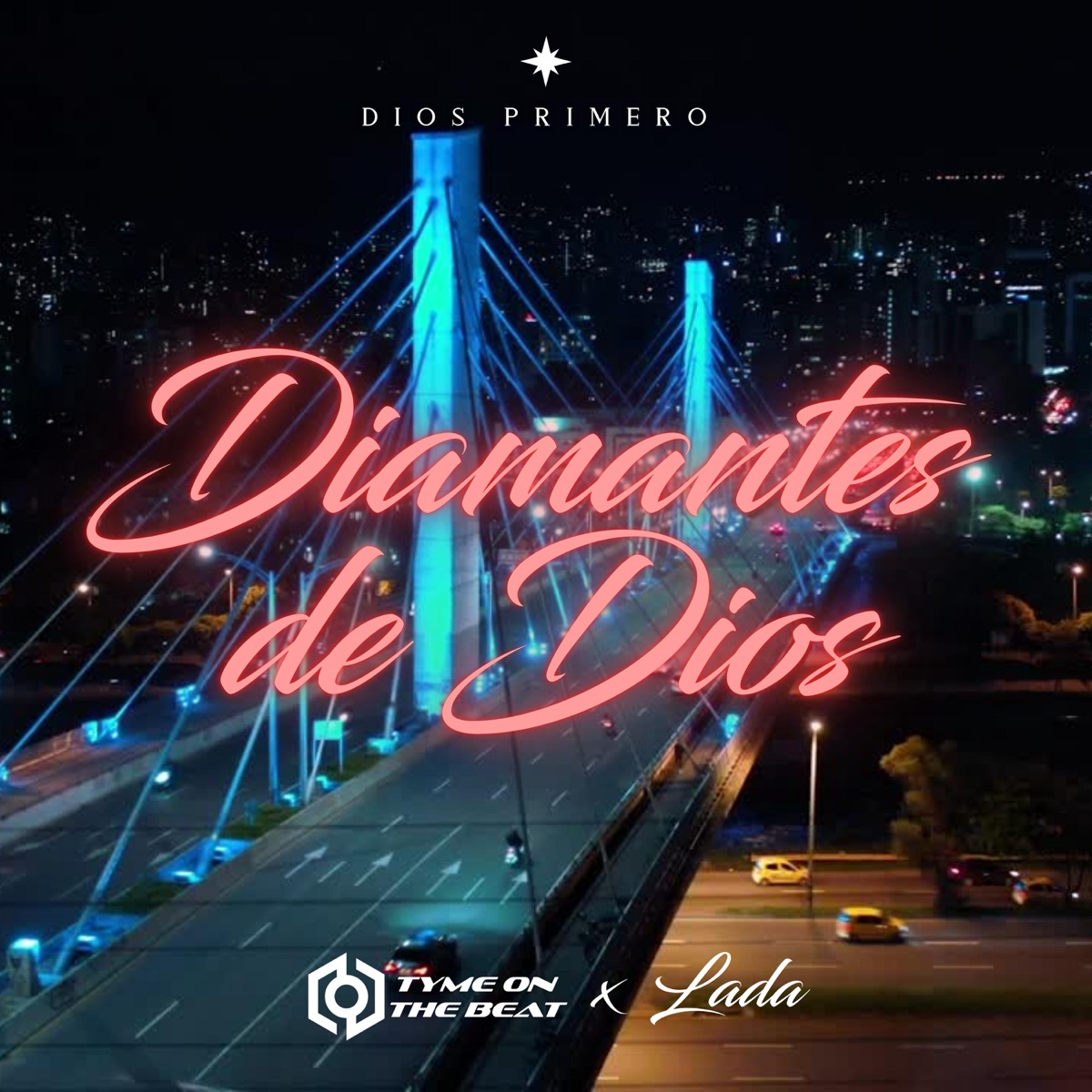 Diamantes de Dios (feat. LADA) - Single by TYME ON THE BEAT album cover