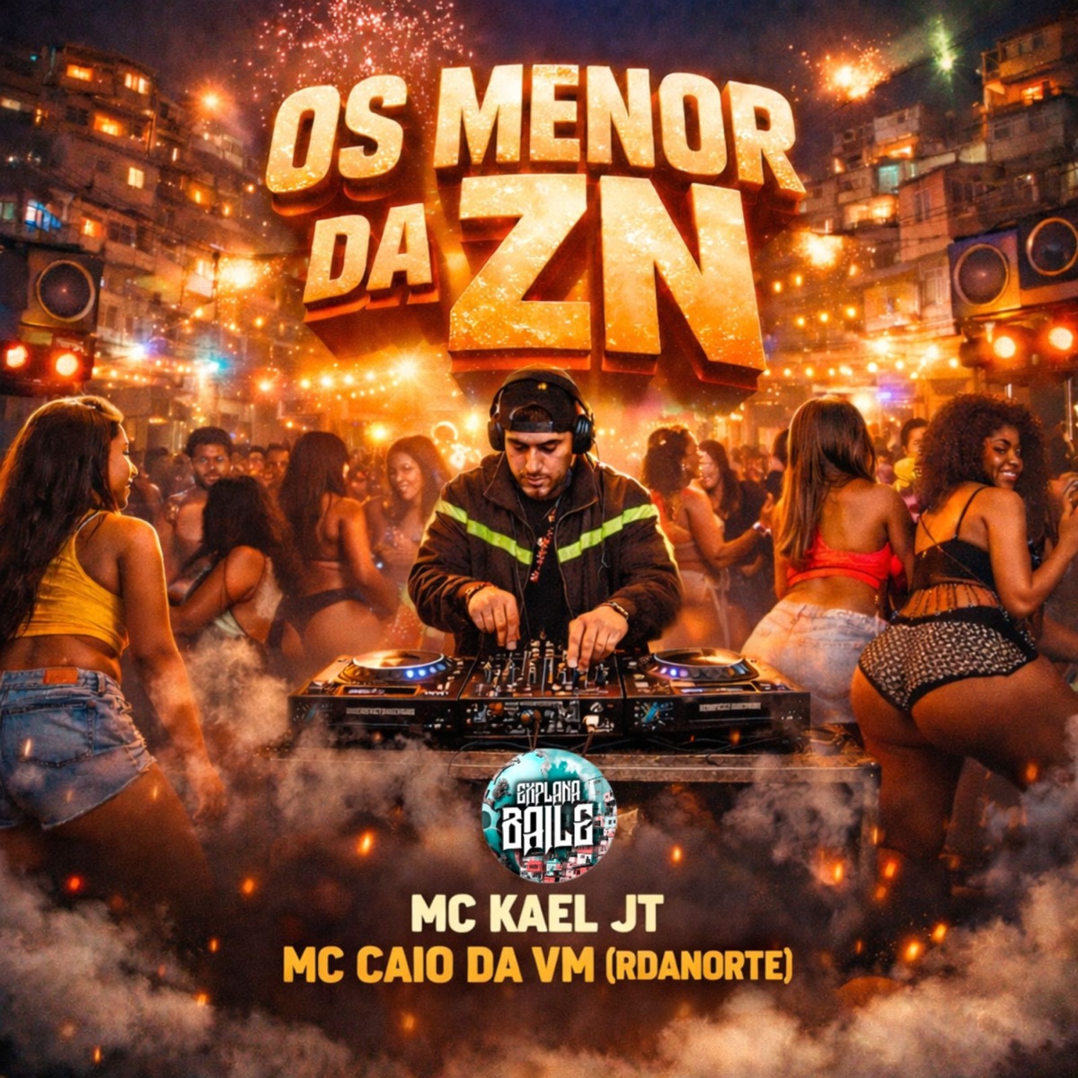 Os Menor da Zn - Single by Mc Kael JT & MC CAIO DA VM album cover