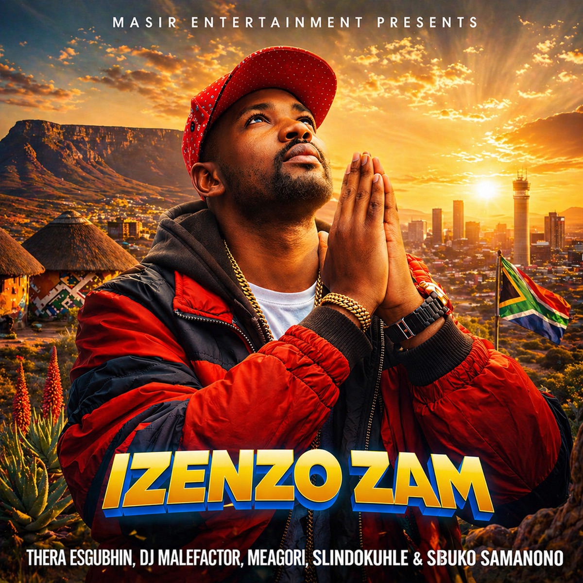 Izenzo Zam (feat. Slindokuhle) - Single by Thera Esgubhin, DJ Malefactor, MEagori & Sbuko Samanono album cover