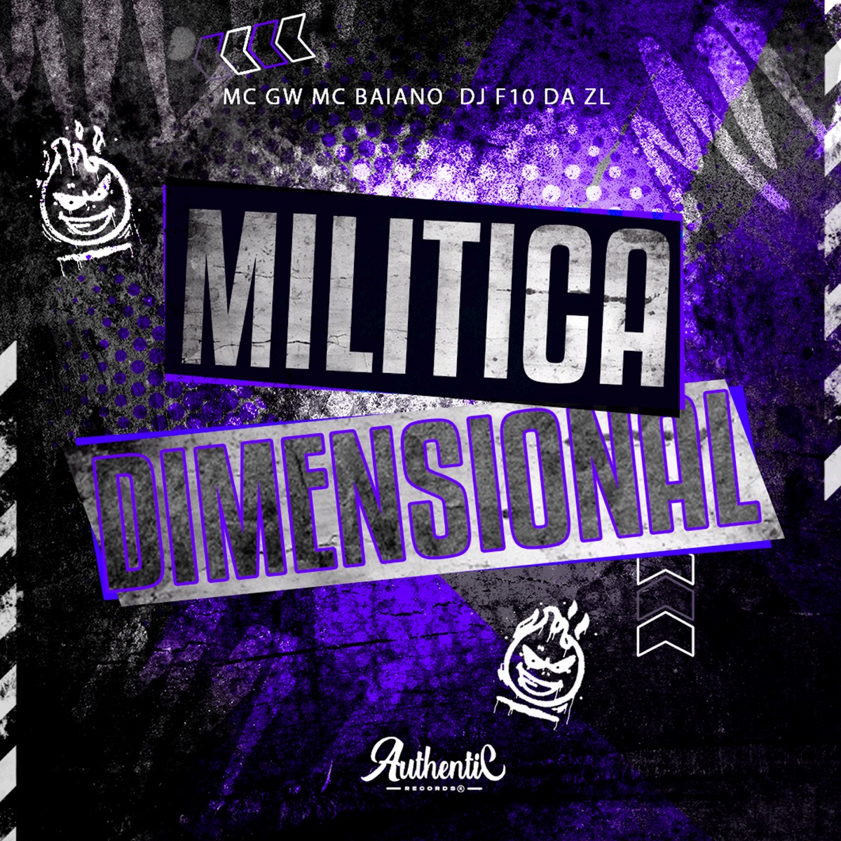 Militica Dimensional (feat. MC GW) - Single by Mc Baiano & DJ F10 DA ZL album cover