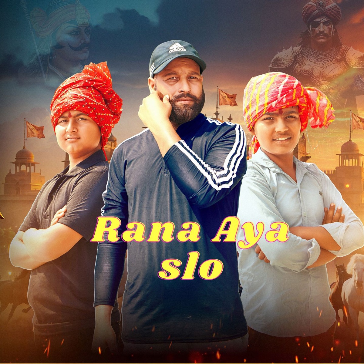 Rana Aya Slo (feat. UD Rana) - Single by Royal Gaurav Thakur album cover