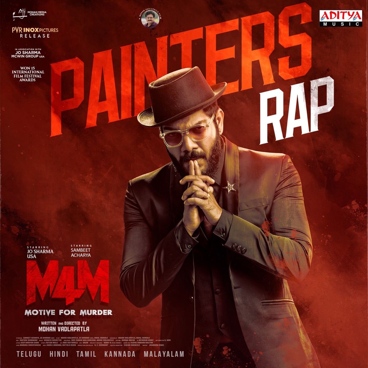 Painters Rap (From "M4M - Motive For Murder") - Single by Vasanth Isaipettai, Noel Sean & Rahul Adabala album cover