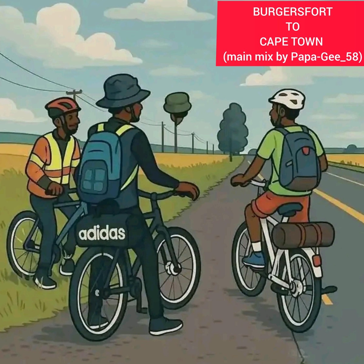 Burgersfort to Cape Town - Single by Papa-Gee_58 album cover