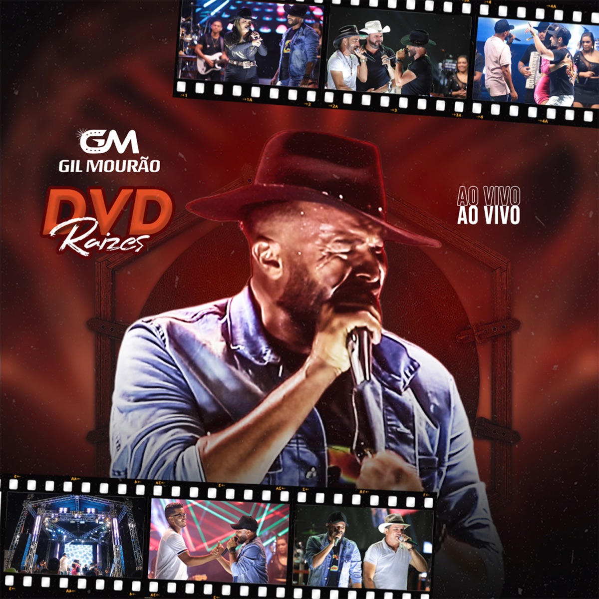 DVD Raízes (Ao Vivo) by Gil Mourão album cover