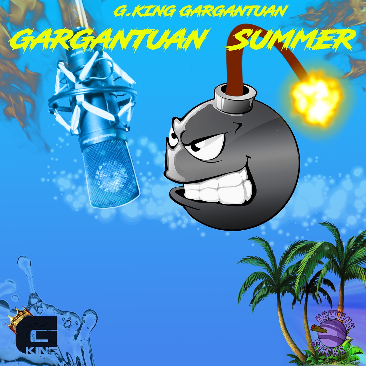 Gargantuan Summer by G.KIng Gargantuan album cover