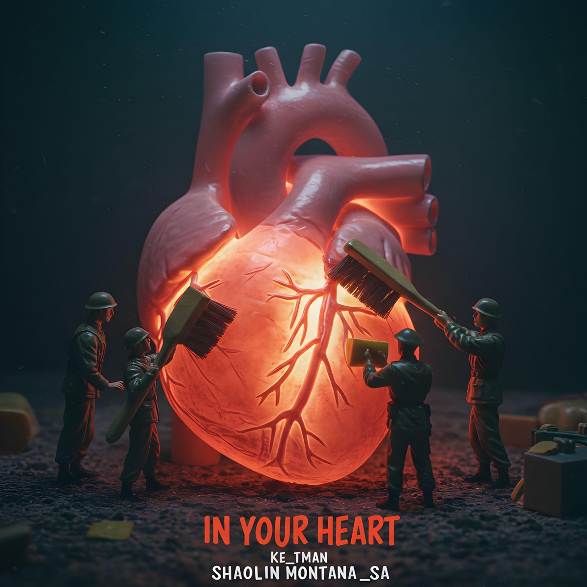In Your Heart (feat. Shaolin Montana _SA) - Single by Ke_Tman album cover