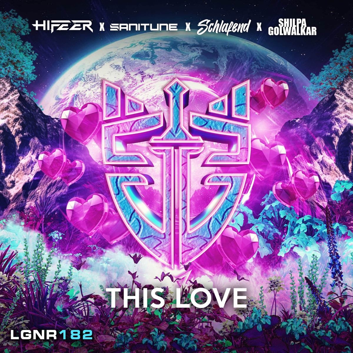 This Love (feat. Schlafend) - Single by HIFEER, Sanitune & Shilpa Golwalkar album cover