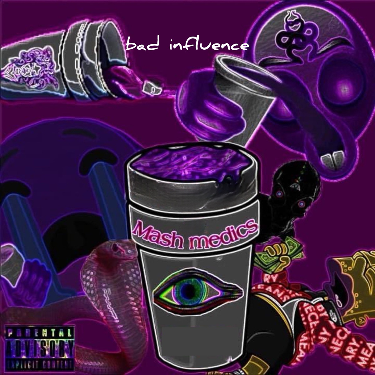 Bad Influence - Single by mash.medics album cover