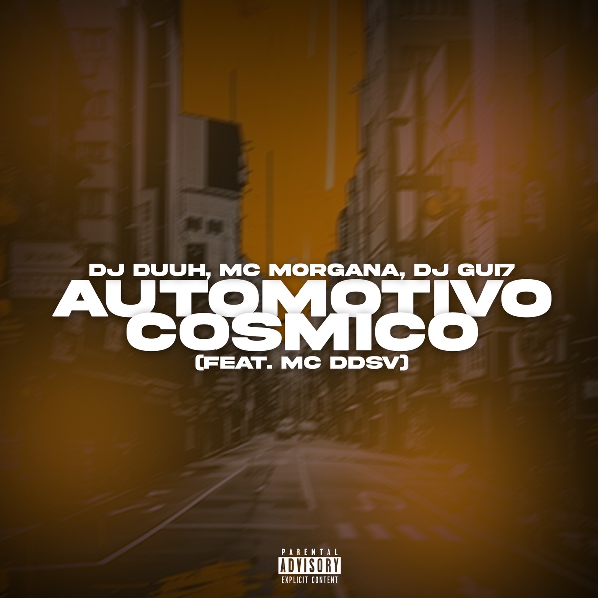 Automotivo Cósmico (feat. Mc DDSV) - Single by DJ Duuh, DJ Gui7 & MC Morgana album cover