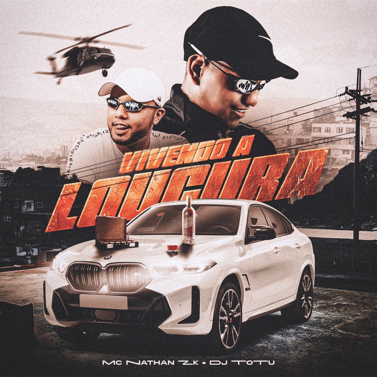 Vivendo a Loucura - Single by Mc Nathan ZK & DJ Totu album cover